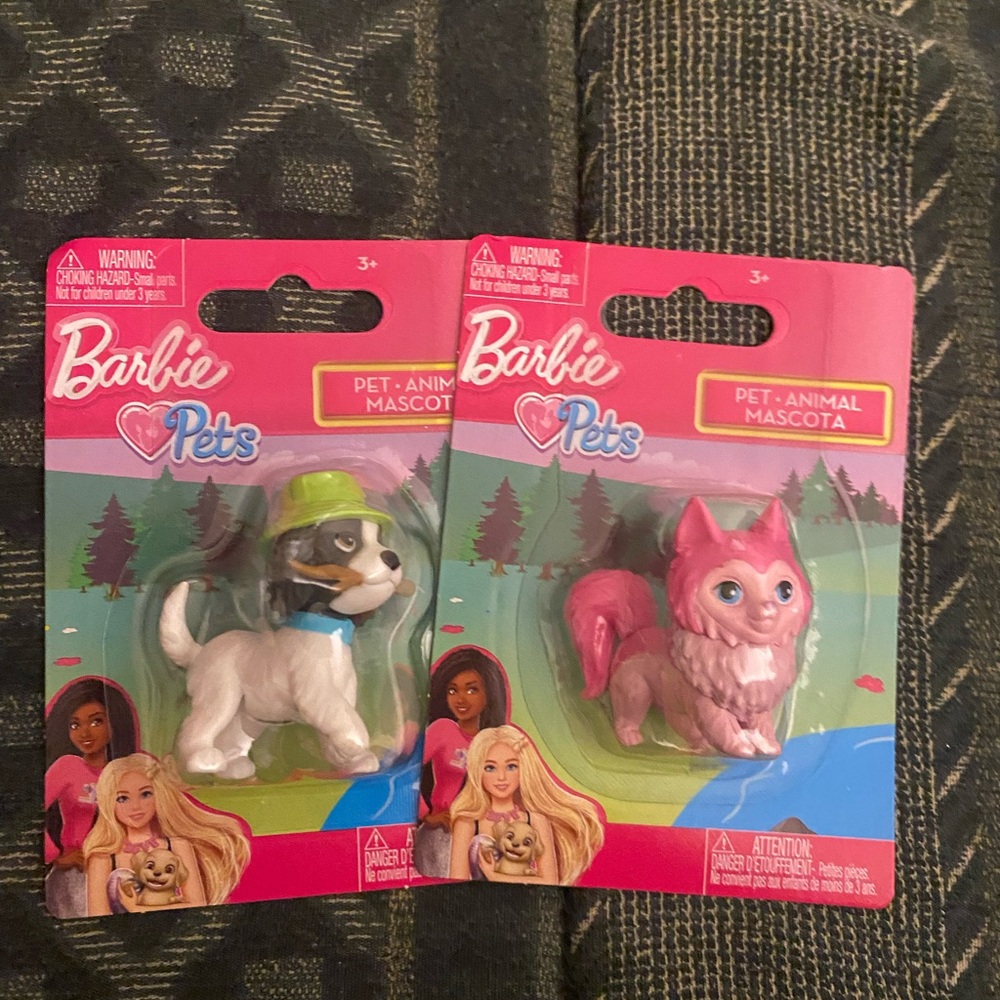 Two Barbie Pets.